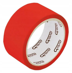 Taśma pakowa 48mm x 50 czerwona