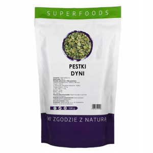 PESTKI DYNI ŁUSKANE 500g łuszczone naturalne