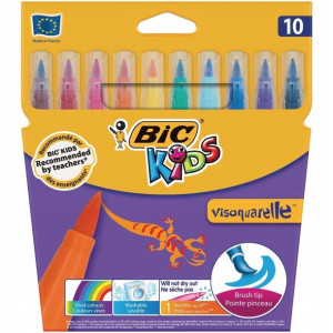 Pisaki BIC Visaquarelle mix kolor 10szt