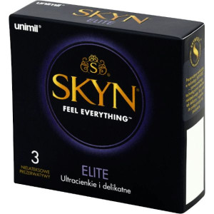 Prezerwatywy Unimil skyn elite, nielateksowe, 3 sztuki