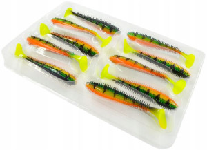NA SZCZUPAKA OKONIA SANDACZA Fox Spikey Shad # 9cm