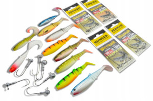 ZESTAW - Savage Gear # Cannibal 10cm + AKCESORIA !