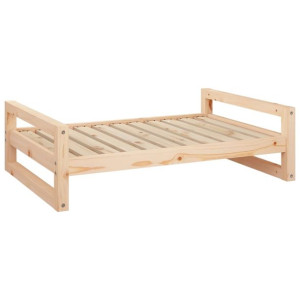 Legowisko dla psa, 95,5x65,5x28 cm, lite drewno sosnowe