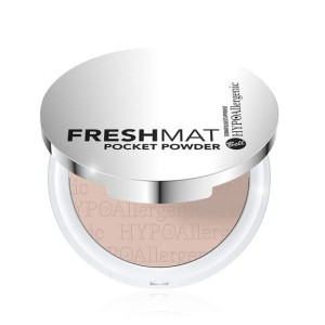 Puder do twarzy Bell Hypoallergenic, Fresh Mat Pocket Powder, nr 01