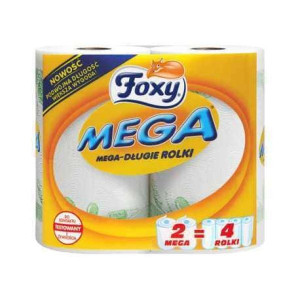 Foxy Mega, ręcznik kuchenny, rolki, 2 szt.