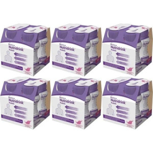 Nutridrink Protein, płyn o smaku owoców leśnych, zestaw, 24x125 ml