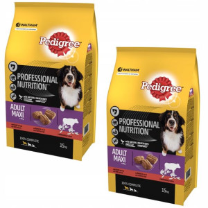 PEDIGREE ADULT Duże Rasy wołowina 2x15kg