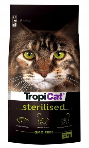 TROPICAT STERILISED sucha karma dla kota 2kg