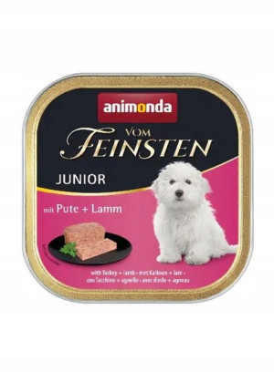 ANIMONDA Dog Feinsten Junior indyk jagnięcina 150g