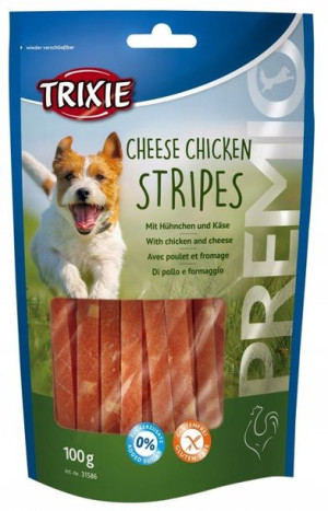 TRIXIE SNAKI Premio Paski serowe z kurczaka 100g
