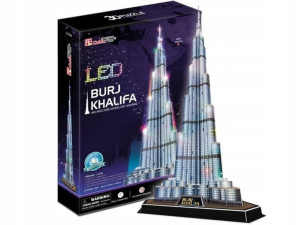 Cubic Fun Puzzle 3D LED Burj Khalifa