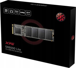 Dysk Ssd Adata Xpg Sx6000 Lite 256gb M.2 Pcie