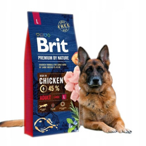 Brit Premium By Nature Adult L 15kg