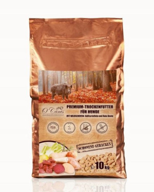O'Canis karma pieczona dla psa z dzikiem 10kg