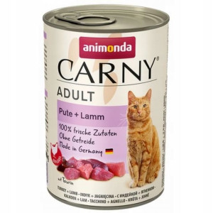 ANIMONDA Cat Carny Adult indyk,jagnięcina 400g