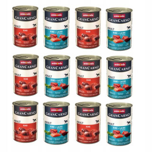 ANIMONDA Grancarno Adult mix smaków 12x400g