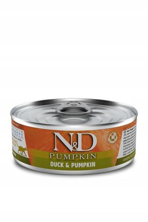 FARMINA N&D CAT DUCK & PUMPKIN kaczka 70g