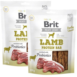 BRIT JERKY Lamb Protein Bar 2x200g