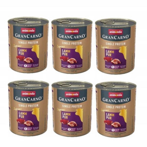 ANIMONDA GranCarno pies Protein jagnięcina 6x800g