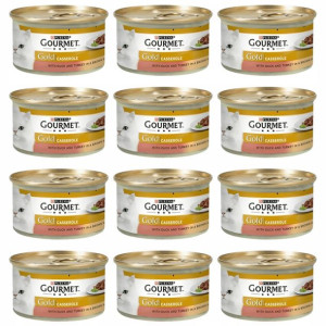 GOURMET GOLD Casserole kaczka i indyk 12x85g