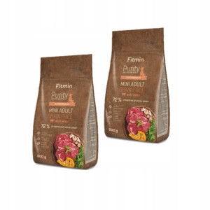 Fitmin Purity dog GF Adult Mini Beef 2x0,8 kg