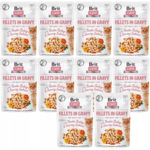 Brit Care Cat FG Turkey&Salmon 10x85g