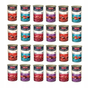 ANIMONDA Grancarno Adult pies mix smaków 24x 400g