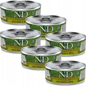 Farmina N&d Cat Prime Boar & Apple 6x70g