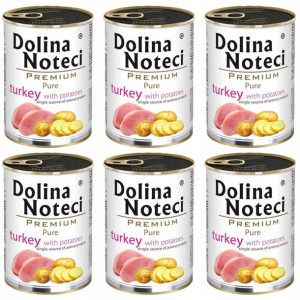 Dolina Noteci Pure Indyk z ziemniakami 6x800g