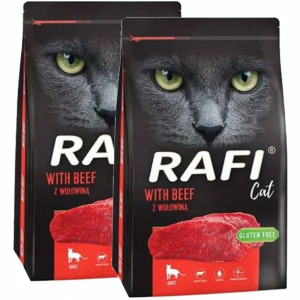 Dolina Noteci Rafi Cat z wołowiną 2x7kg
