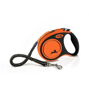 FLEXI smycz automatyczna Xtreme M Tape 5m orange