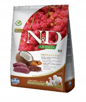 Farminadog Quinoa Skin Coat Venis 7kg Gratisy