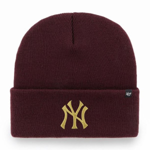 Czapka 47 Brand NEW YORK YANKEES DARK MAROON
