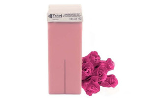 Wosk Do Depilacji Szeroka Rolka 100Ml Erbel Różany