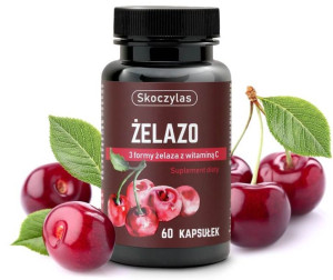 SKOCZYLAS Żelazo 3 Formy Z Witaminą C 60 kaps.