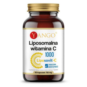 YANGO Liposomalna Witamina C 60 kaps.