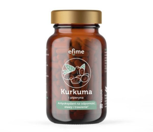 efime Kurkuma i Piperyna (60 kaps.)