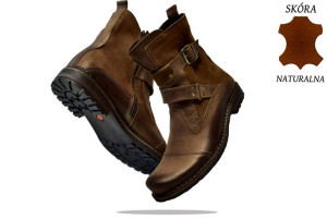 Buty Motocyklowe Skórzane Chopper Produkt Polski Od 39 Do 46 Plus Gratis