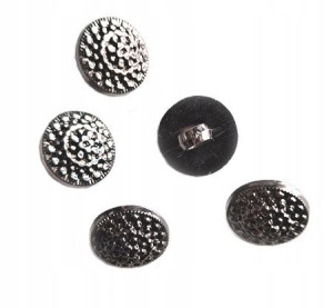 Guziki ozdobne 13 mm stopka 10 szt