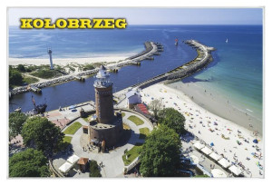 Kołobrzeg - magnes szklany