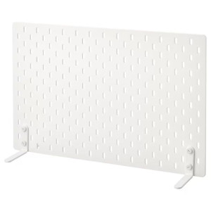 IKEA SKADIS Wolnostojąca tablica narzędziowa biały 56x37 cm