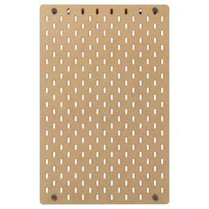 IKEA SKADIS Tablica perforowana drewno 36x56 cm