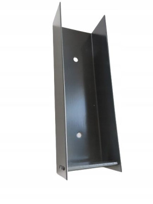 Łącznik ceownik do podmurówki 250mm x50mm grafit