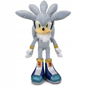 Silver Sonic Szary Maskotka Sonic The Hedgehog