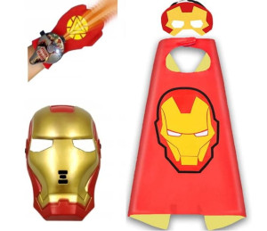 Strój Peleryna Ironman Superbohater 4w1