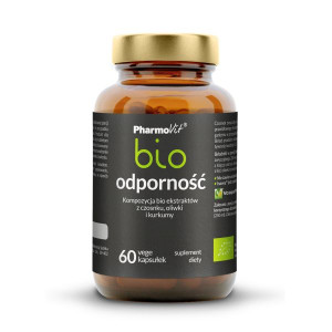 Odporność bio - czosnek, oliwka, kurkuma - 60kaps