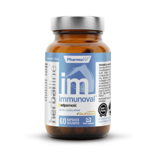 Immunoval na odporność - imbir, czosnek, reishi, żeń-szeń, cynk, wit C i D
