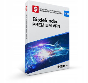 Bitdefender Premium VPN 10 ST. / 1 ROK nowa licencja