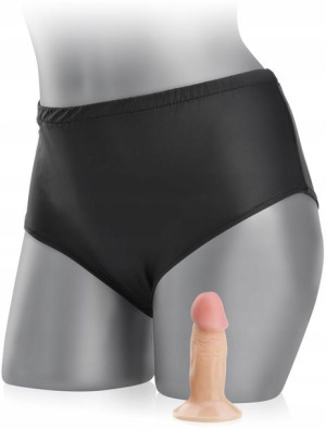 Majtki Z Penisem Dildo Do Penetracji Pochwy Anusa
