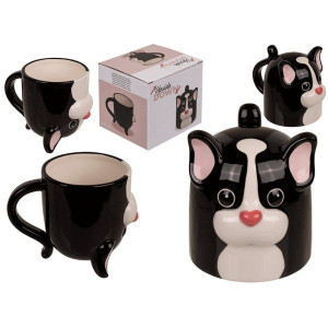 Duży Kubek 3D Ceramiczny - Pies 520Ml Na Prezent
